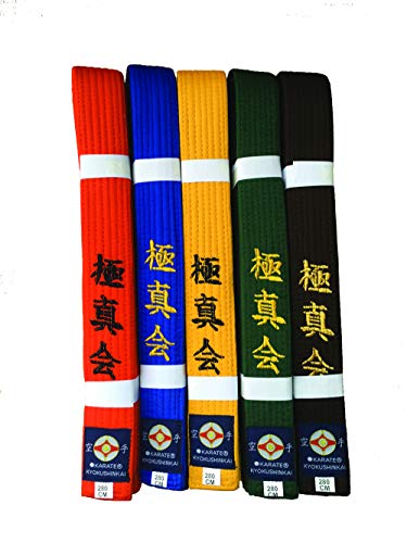 Kyokushin Karate Gürtel, Kyokushinkai Karate Gürtel (gelb, 260) von Kyokushingoods