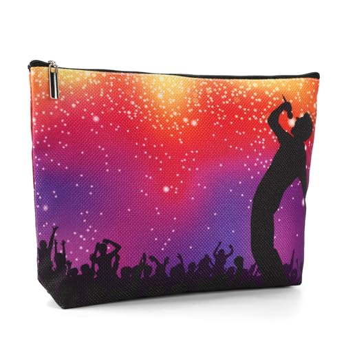 Kytpyi Kleine Kosmetiktasche für Handtasche, Schminktasche für Musikliebhaber Geschenk, Musikalischer Motive Kosmetiktasche für Musikliebhaber Fans, Kulturtasche Damen für Konzert Gedenktag Geschenk Kytpyi Kleine Kosmetiktasche für Handtasche, Schminktasche für Musikliebhaber Geschenk, Musikalischer Motive Kosmetiktasche für Musikliebhaber Fans, Kulturtasche Damen für Konzert Gedenktag Geschenk von Kytpyi