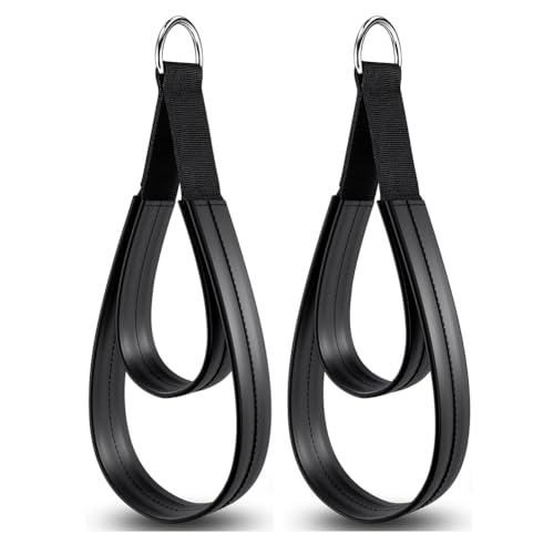 Kytxqikd 2er Gurte Pilates Doppel-Schlaufen Gurte Set Kit für Reformer, Fitness D-Ring Gurte Doppel Schlaufen Gepolstert Kytxqikd 2er Gurte Pilates Doppel-Schlaufen Gurte Set Kit für Reformer, Fitness D-Ring Gurte Doppel Schlaufen Gepolstert von Kytxqikd