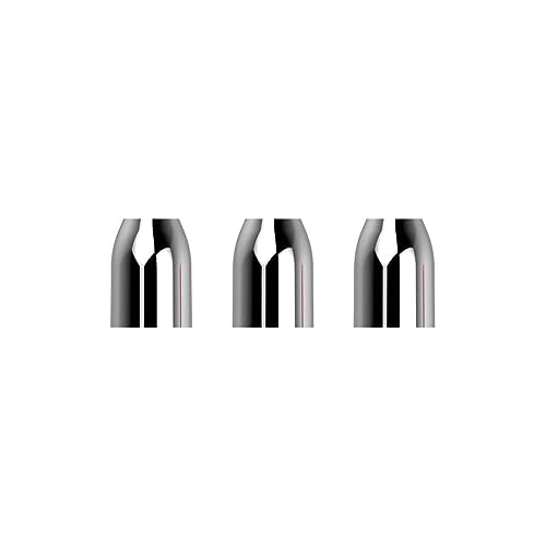 L-Style Champagne Ring Silber Premium Metal 3 Stück im Set L-Style Champagne Ring Silber Premium Metal 3 Stück im Set von LSTYLE
