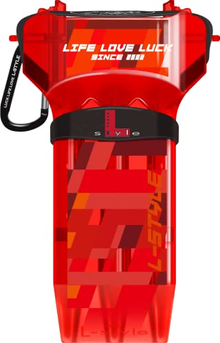 L-Style Dart Case Krystal One von Thor-Sports in diversen Farben/Darts Wallet/Hardcase (Krystal One 2023 M9, red) von LSTYLE