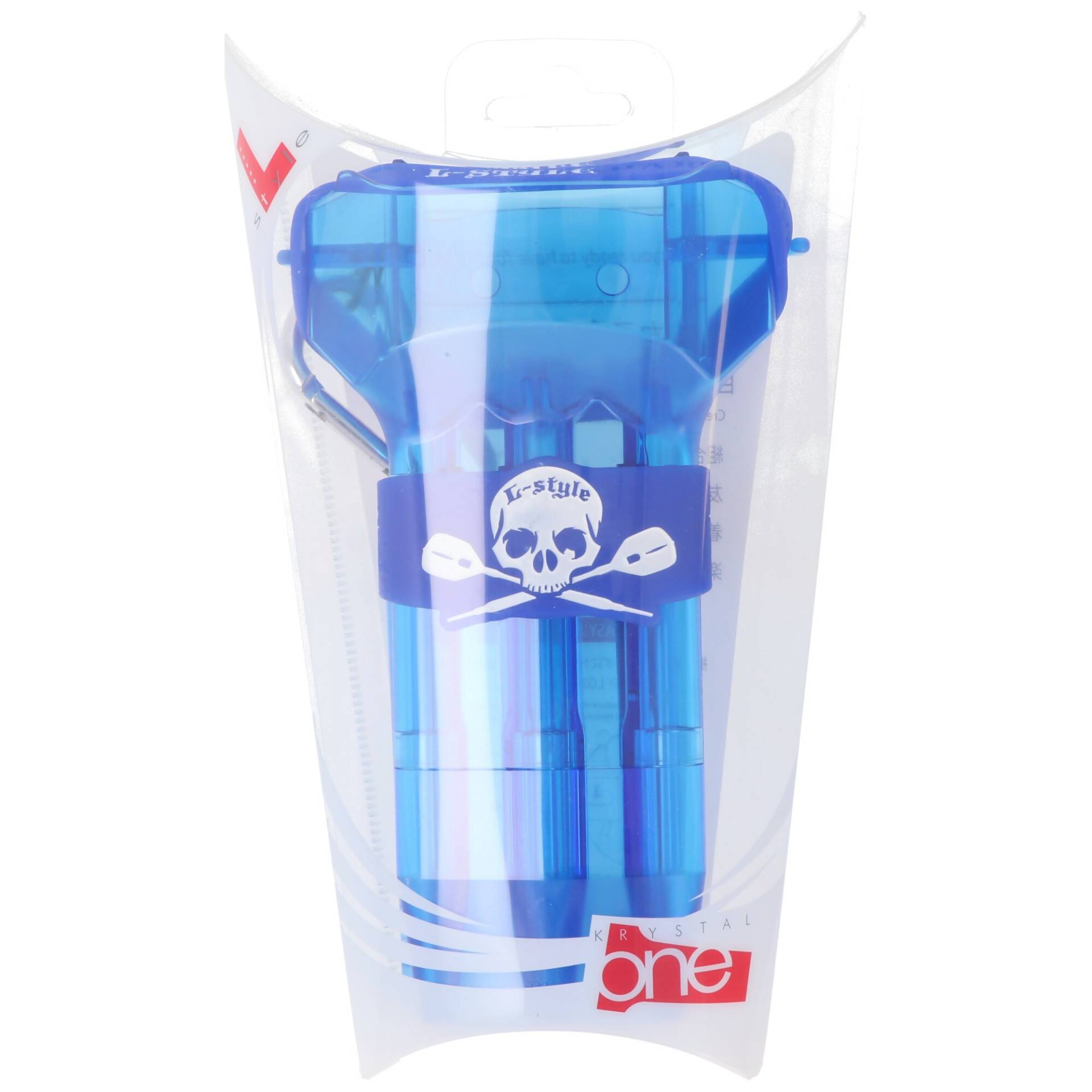L-Style Krystal One Case Transparent Blau Dartcase Kry1-BL L-Style Krystal One Case Transparent Blau Dartcase Kry1-BL von L-Style