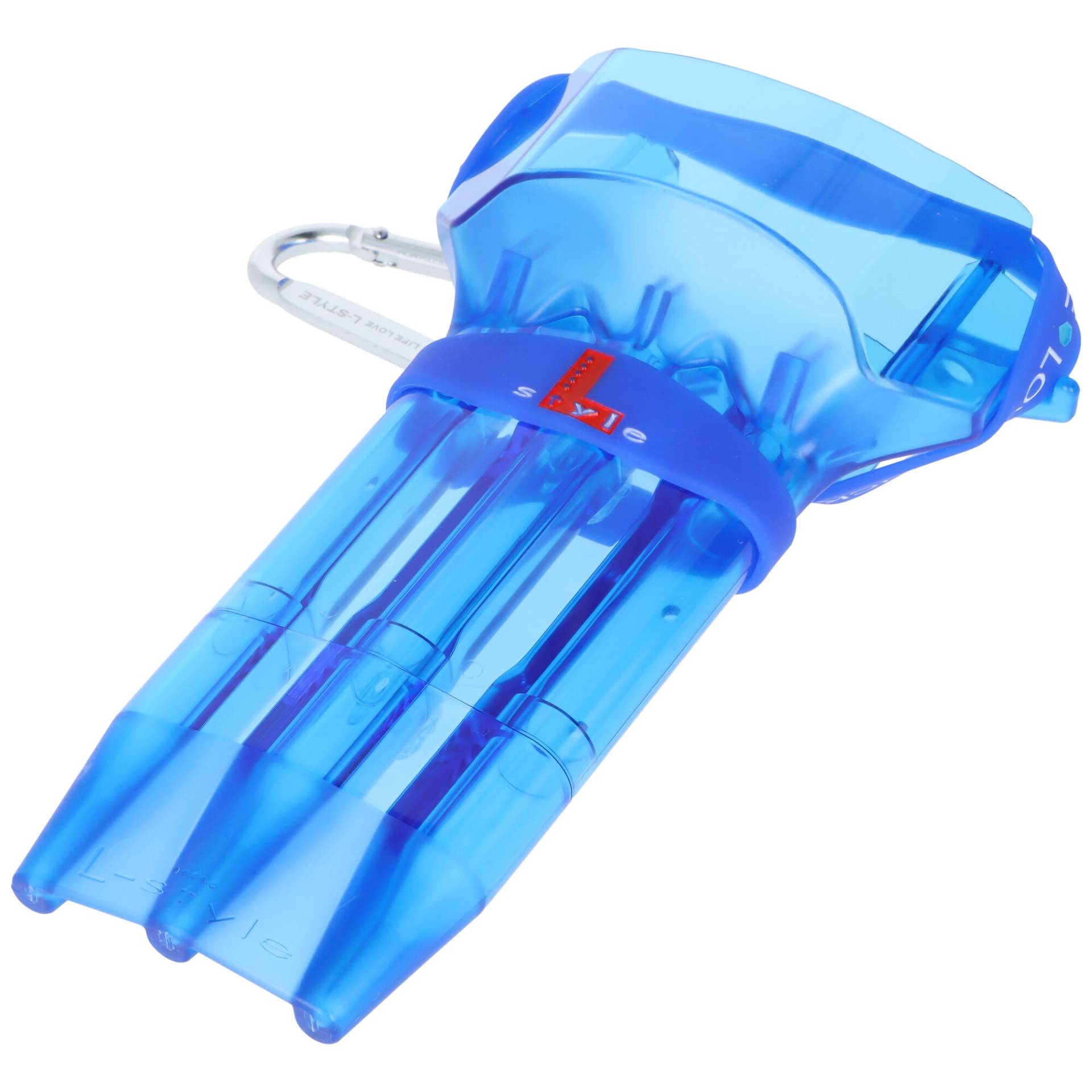 L-Style Krystal One Dart Case blau, transparent L-Style Krystal One Dart Case blau, transparent von L-Style