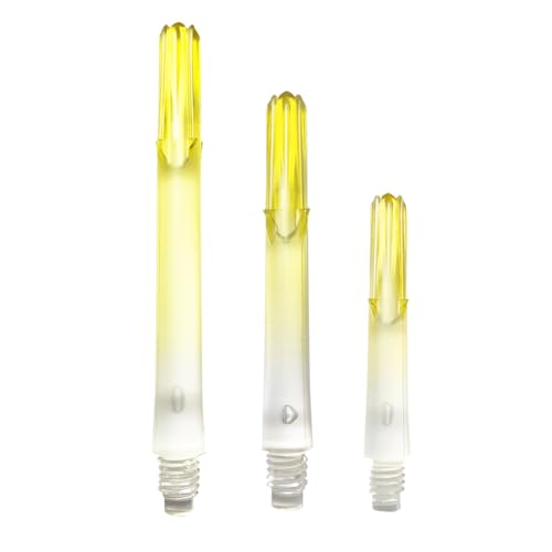 L-Style - L-Shaft Lock Straight N9 TwinColor - Transparent Gelb DisplayLength 190 von LSTYLE