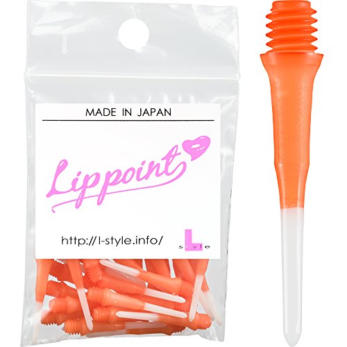 L-Style Lippoint Two Tone Softdart Spitzen - Orange - 30 Stück L-Style Lippoint Two Tone Softdart Spitzen - Orange - 30 Stück von LSTYLE
