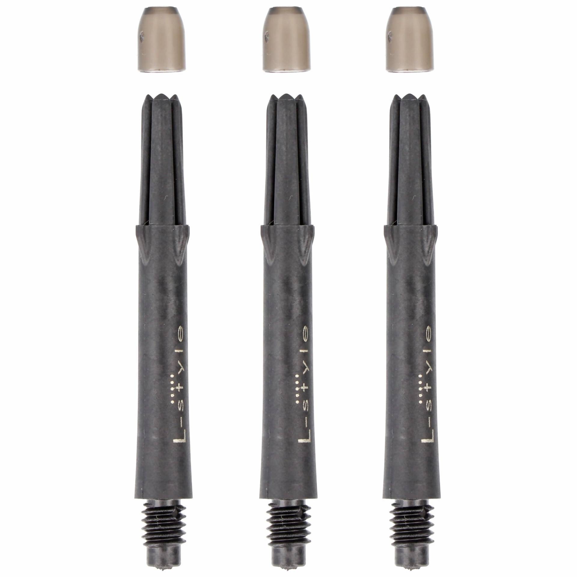 L-Style Schaft Carbon, 260 Silent Straight, schwarz, 3 Stück L-Style Schaft Carbon, 260 Silent Straight, schwarz, 3 Stück von L-Style