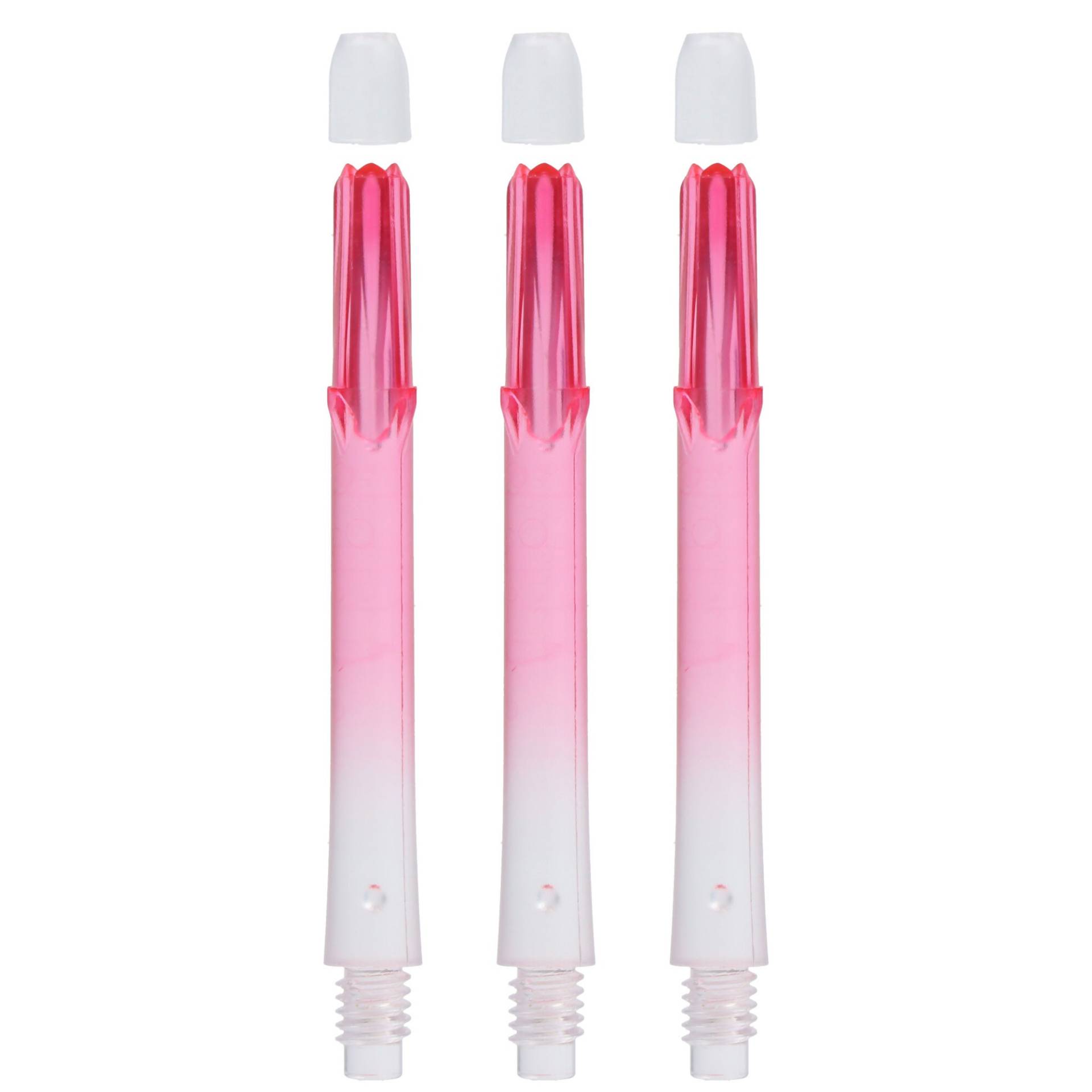 L-Style Schaft Ls Natural Nine Slim 330, 5,5cm, clear-strawberry, 3 Stück L-Style Schaft Ls Natural Nine Slim 330, 5,5cm, clear-strawberry, 3 Stück von L-Style