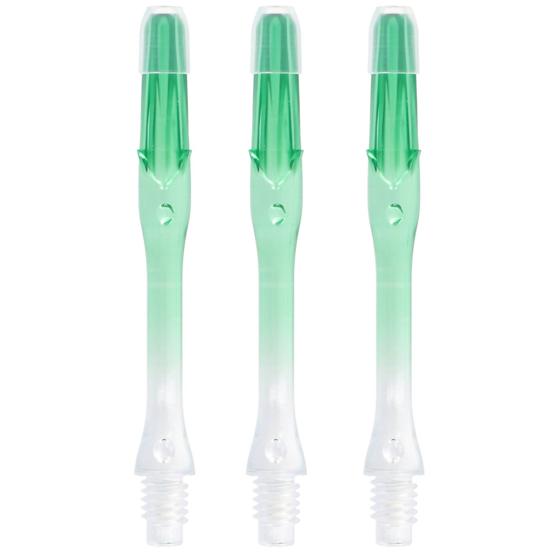 L-Style Schaft N9 Slim TwinColor 300, transparent-grün., 3 Stück L-Style Schaft N9 Slim TwinColor 300, transparent-grün., 3 Stück von L-Style