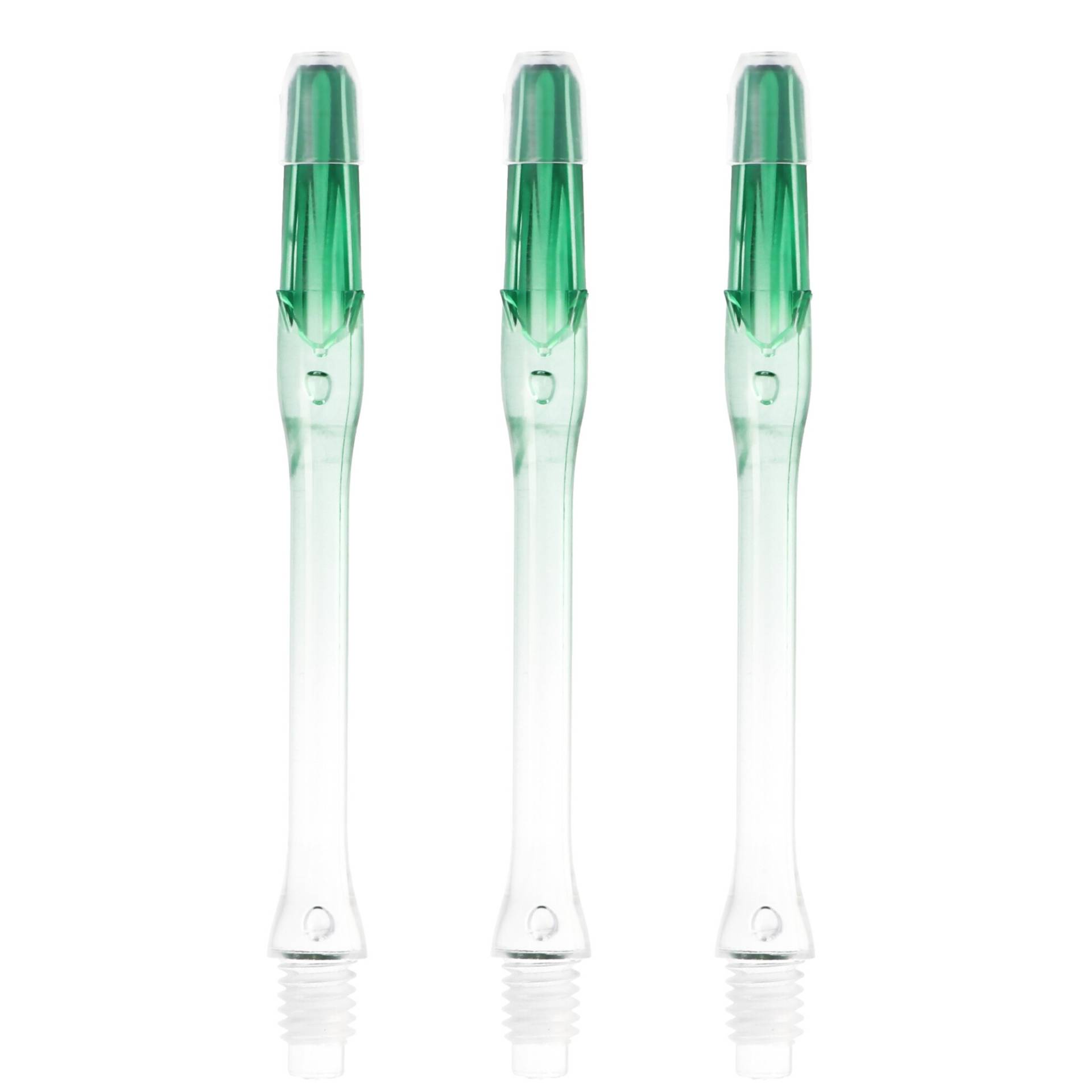 L-Style Schaft N9 Slim TwinColor 370, transparent-grün., 3 Stück L-Style Schaft N9 Slim TwinColor 370, transparent-grün., 3 Stück von L-Style