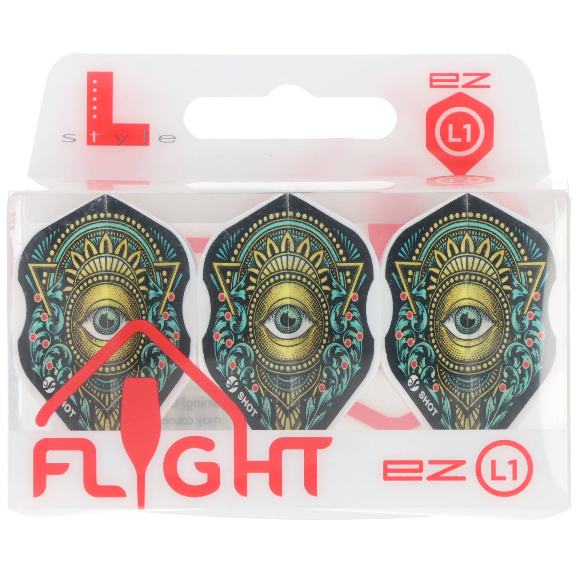 Shot L-Style Zen Kensho L1 Dartflight, 3 Stück Shot L-Style Zen Kensho L1 Dartflight, 3 Stück von L-Style