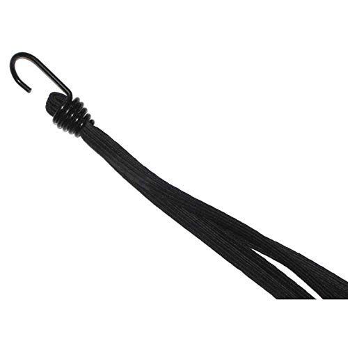 Bike Tec Unisex – Erwachsene 2066240100-Spanngummi Spanngurt, Schwarz, 650mm Bike Tec Unisex – Erwachsene 2066240100-Spanngummi Spanngurt, Schwarz, 650mm von FOXCUP