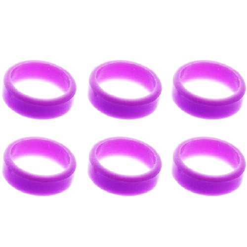 L-Style L Rings - Purple Violett von LSTYLE
