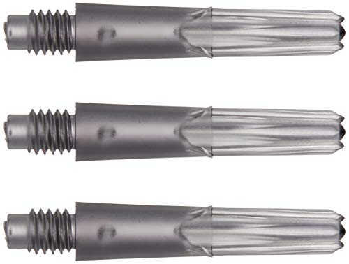 PerfectDarts 1 Set L Style L-Shaft Locked Straight Dart Stems EXTRA Short 130 Clear SCHWARZ von L-style