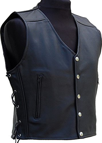 Lederweste Weste aus Leder Kutte Leder Biker Rocker Motorrad Clubweste Club Lederweste Weste aus Leder Kutte Leder Biker Rocker Motorrad Clubweste Club von L&J