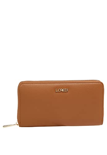L.CREDI Women's FLIPPA Bi-Fold Wallet, Cognac L.CREDI Women's FLIPPA Bi-Fold Wallet, Cognac von L.CREDI