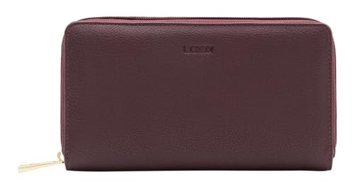 L.CREDI Olga Wallet L Dark Plum von L.CREDI