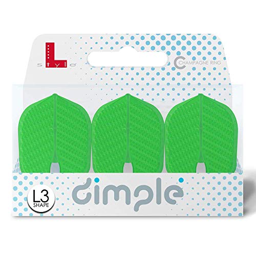 Lstyle l3 pro dimple kleine standardform: geformt, kunststoff und leicht, limettengr?n Lstyle l3 pro dimple kleine standardform: geformt, kunststoff und leicht, limettengr?n von LSTYLE