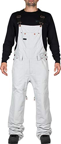 L1 Premium Goods Herren Overall Pant '21 Snowboardhose Wasserabweisende Atmungsaktive Hose, Ghost, XL von L1