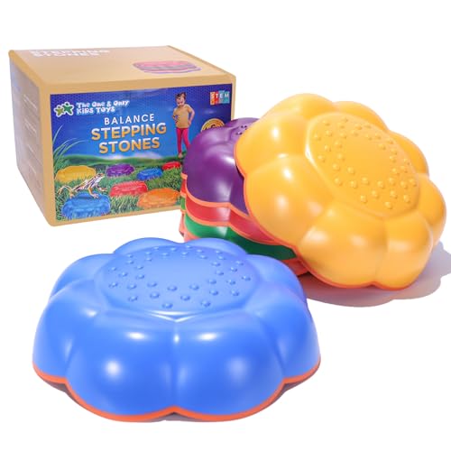 Stapelsteine Balanciersteine, 6 Balanciersteine für Kinder, Rutschfeste Flusssteine Kinder Balancieren Fördert Gleichgewicht, Motorik und Koordination, Geschenk für Jungen und Mädchen ab 3 Jahren Stapelsteine Balanciersteine, 6 Balanciersteine für Kinder, Rutschfeste Flusssteine Kinder Balancieren Fördert Gleichgewicht, Motorik und Koordination, Geschenk für Jungen und Mädchen ab 3 Jahren von LA BARFUMERIE
