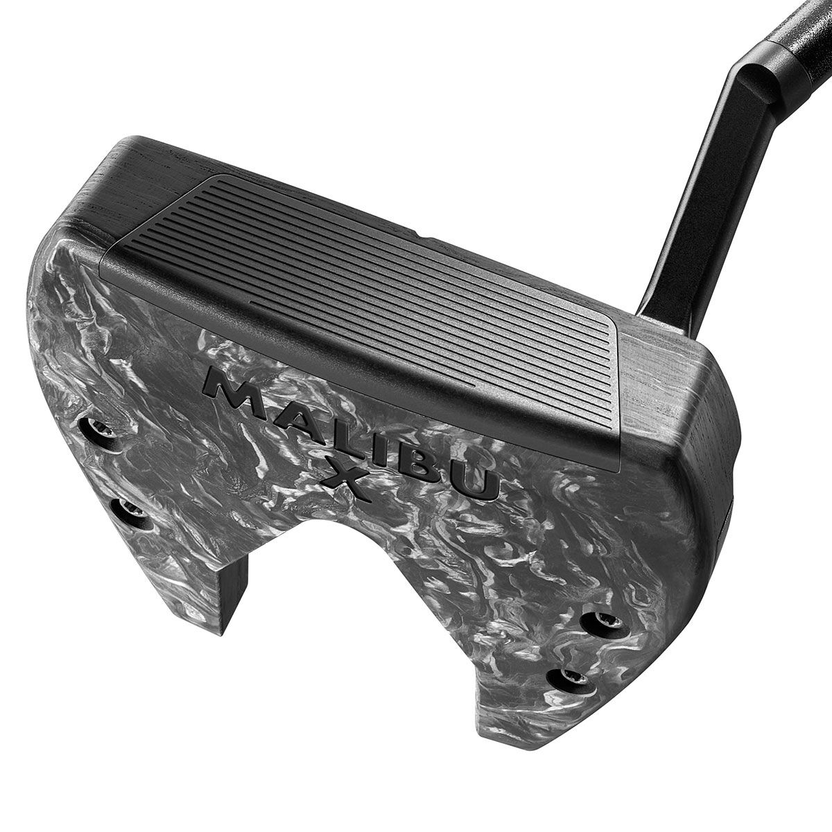 LA Golf Malibu X Non Face Balanced Slant Undersize Right Hand Golf Putter, Black and Grey, Size: 34" | American Golf LA Golf Malibu X Non Face Balanced Slant Undersize Right Hand Golf Putter, Black and Grey, Size: 34" | American Golf von La Golf