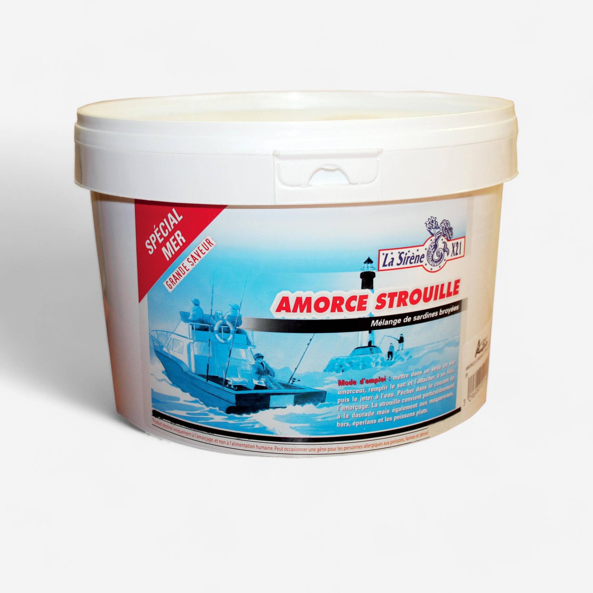 Anfüttermittel Meeresangeln Strouille 3 kg Eimer Anfüttermittel Meeresangeln Strouille 3 kg Eimer von LA SIRENE