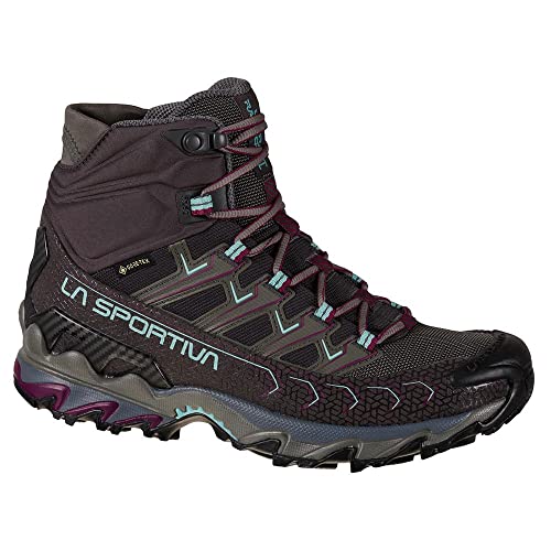 LA SPORTIVA Damen Ultra Raptor II Mid GTX Schuhe, Carbon-Iceberg, EU 39 von LA SPORTIVA