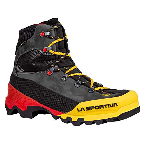 LA SPORTIVA M Aequilibrium Lt GTX Colorblock-Schwarz - Gore-Tex Technischer funktionaler Herren Bergschuh, Größe EU 44 von LA SPORTIVA