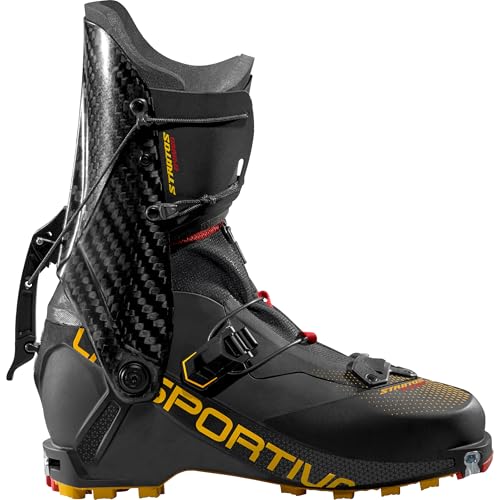 LA SPORTIVA Unisex Stratos Hybrid Tourenskischuhe, Black-Yellow, 39|39.5 von LA SPORTIVA