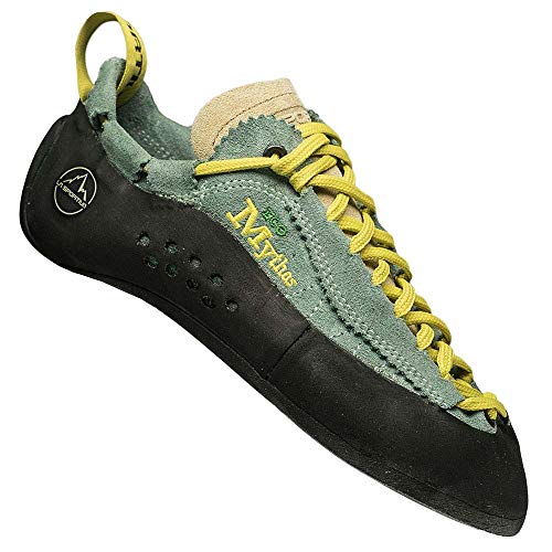 La Sportiva Mythos Eco Woman Kletterschuhe für Mädchen, Grün - grün grün Bay 000 - Größe: 35.5 EU von LA SPORTIVA