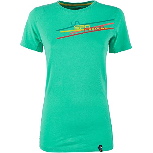 La Sportiva Stripe 2.0 T-Shirt Women - Klettertop, Größe:S;Farbe:mint von LA SPORTIVA