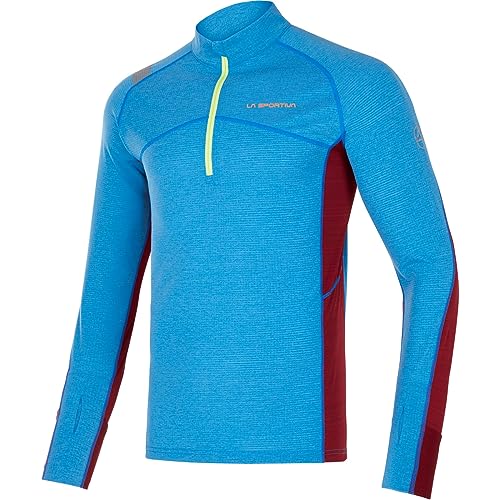 Swift Long Sleeve Men electric blue/sangria (634320) M von LA SPORTIVA