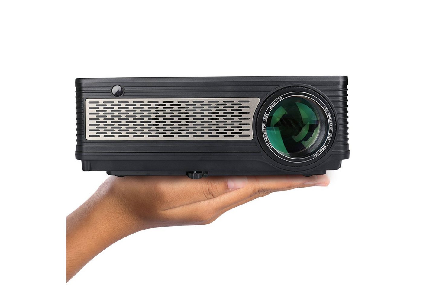 LA VAGUE LV-HD400 led-projektor full hd LED-Beamer (3200 lm, 1000:1, 1920 x 1080 px, LED-Projektor Full HD) von LA VAGUE