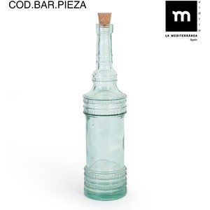 LA Mediterranea Glasflasche 720cc mit Deckel CanEco von LA