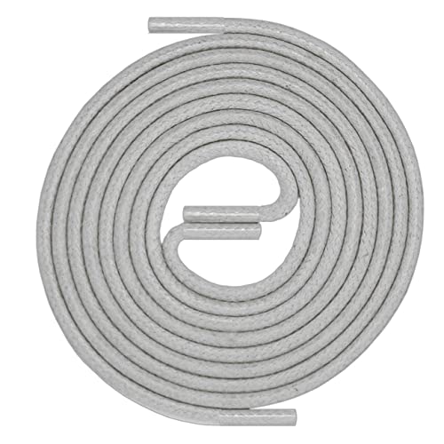 LACCICO Schnürsenkel | Rund Robust Gewachst | Durchmesser 2,5 mm Farbe:Achatgrau Länge:45 cm LACCICO Schnürsenkel | Rund Robust Gewachst | Durchmesser 2,5 mm Farbe:Achatgrau Länge:45 cm von LACCICO