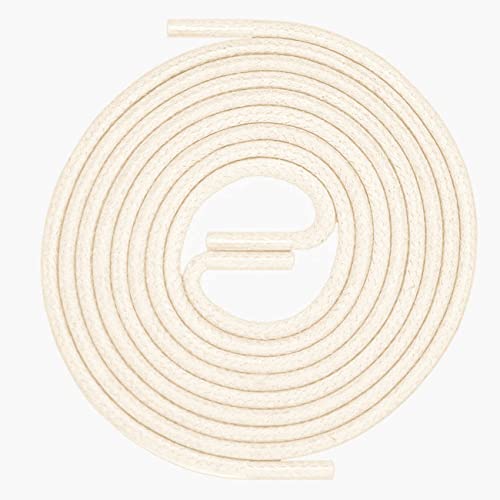 LACCICO Schnürsenkel | Rund Robust Gewachst | Durchmesser 2,5 mm Farbe:Hellbeige Länge:45 cm LACCICO Schnürsenkel | Rund Robust Gewachst | Durchmesser 2,5 mm Farbe:Hellbeige Länge:45 cm von LACCICO