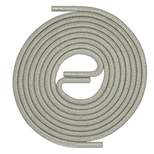 LACCICO Schnürsenkel | Rund Robust Gewachst | Durchmesser 2,5 mm Farbe:Kieselgrau Länge:75 cm LACCICO Schnürsenkel | Rund Robust Gewachst | Durchmesser 2,5 mm Farbe:Kieselgrau Länge:75 cm von LACCICO