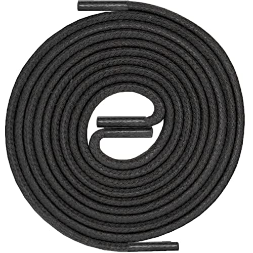 LACCICO Schnürsenkel | Rund Robust Gewachst | Durchmesser 2,5 mm Farbe:Schiefergrau Länge:60 cm LACCICO Schnürsenkel | Rund Robust Gewachst | Durchmesser 2,5 mm Farbe:Schiefergrau Länge:60 cm von LACCICO
