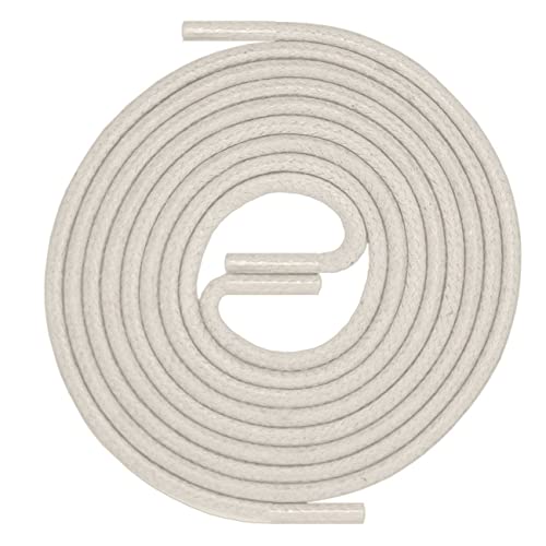 LACCICO Schnürsenkel | Rund Robust Gewachst | Durchmesser 2,5 mm Farbe:Hellgrau Länge:120 cm LACCICO Schnürsenkel | Rund Robust Gewachst | Durchmesser 2,5 mm Farbe:Hellgrau Länge:120 cm von LACCICO