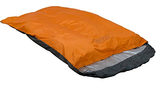 LACD Unisex – Erwachsene Bivy Bag Light II Schlafsäcke, Orange, 22x9cm von LACD