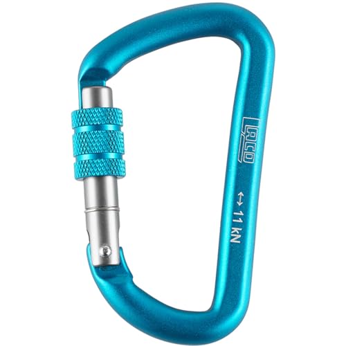 LACD Unisex – Erwachsene Accessory Biner Screw 80mm Blue Normalkarabiner LACD Unisex – Erwachsene Accessory Biner Screw 80mm Blue Normalkarabiner von LACD