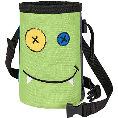LACD Unisex – Erwachsene Chalk Bag Ugly Face Magnesiabeutel, Orange, 80mm LACD Unisex – Erwachsene Chalk Bag Ugly Face Magnesiabeutel, Orange, 80mm von LACD