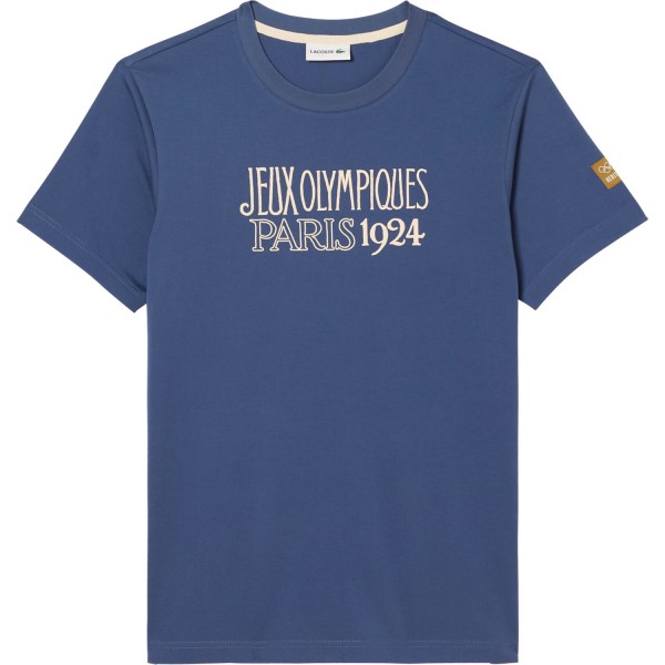LACOSTE Olympic T-Shirt blau von LACOSTE