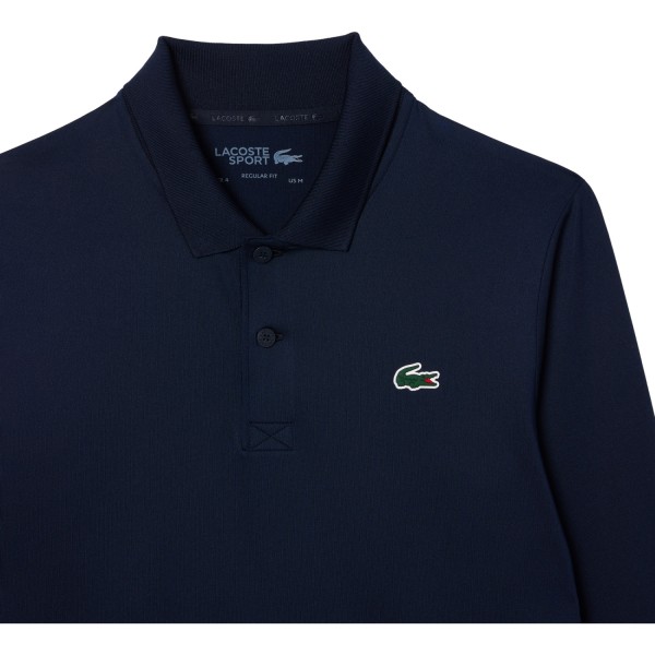 LACOSTE Polo langarm navy von LACOSTE