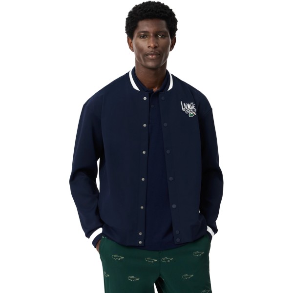 LACOSTE Sweatjacke Pioneer Collection navy von LACOSTE