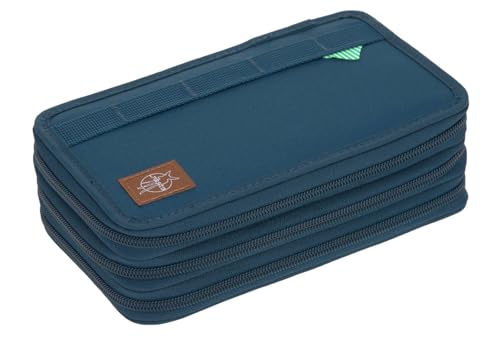LÄSSIG Federmäppchen befüllt 20-teilig / School Triple Pencil Case Unique Navy LÄSSIG Federmäppchen befüllt 20-teilig / School Triple Pencil Case Unique Navy von LÄSSIG