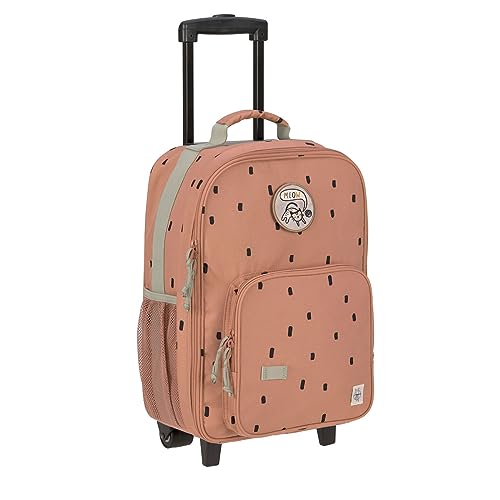 LÄSSIG Kinderkoffer Trolley Reisekoffer mit Teleskopstange und Rollen für Kinder Handgepäck/Trolley Happy Prints karamell LÄSSIG Kinderkoffer Trolley Reisekoffer mit Teleskopstange und Rollen für Kinder Handgepäck/Trolley Happy Prints karamell von LÄSSIG