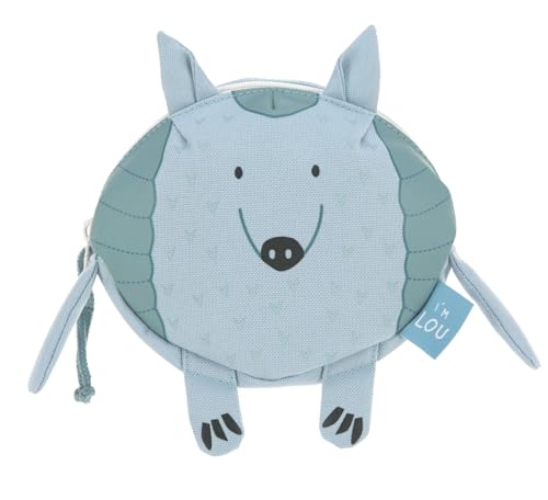 LÄSSIG Kinder Bauchtasche Gürteltasche ab 3 Jahre/Mini Bum Bag About Friends, Lou Armadillo, Gürteltier, 14 cm von LÄSSIG