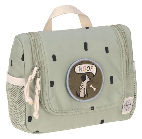LÄSSIG Kinder Kulturtasche Waschbeutel Waschtasche Kulturbeutel zum Hängen/Mini Washbag Happy Prints Oliv LÄSSIG Kinder Kulturtasche Waschbeutel Waschtasche Kulturbeutel zum Hängen/Mini Washbag Happy Prints Oliv von LÄSSIG