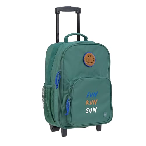 LÄSSIG Kinderkoffer Trolley Reisekoffer mit Teleskopstange und Rollen für Kinder Handgepäck/Trolley Dark Green LÄSSIG Kinderkoffer Trolley Reisekoffer mit Teleskopstange und Rollen für Kinder Handgepäck/Trolley Dark Green von LÄSSIG