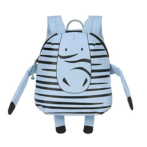 LÄSSIG Kinderrucksack Kindergarten mit Brustgurt ab 3 Jahre/Backpack About Friends, Kaya Zebra, 28 cm, 3,5 L von LÄSSIG